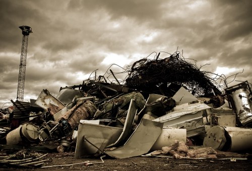 Recycling center for furniture in East London