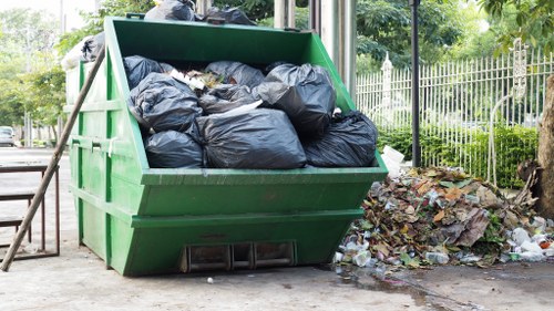 Different types of business waste in East London